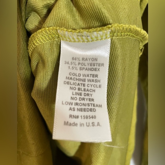 Lisa Bayne Ripple Astra Top #A169167 Made in USA Size XS $158 MSRP - Picture 7 of 8